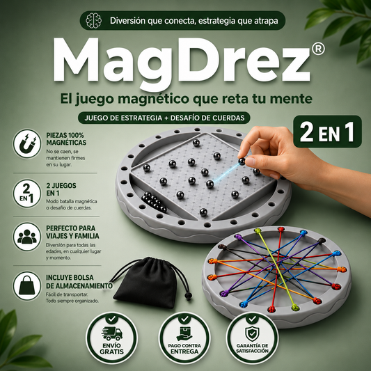 Ed Limitada / MagDrez® Ajedres magnetico Pro (2 en 1)